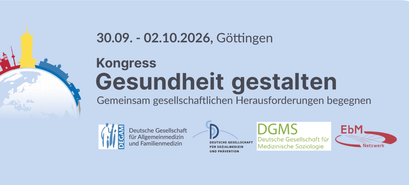 2026 DEGAM-Kongress Gesundheit gestalten 